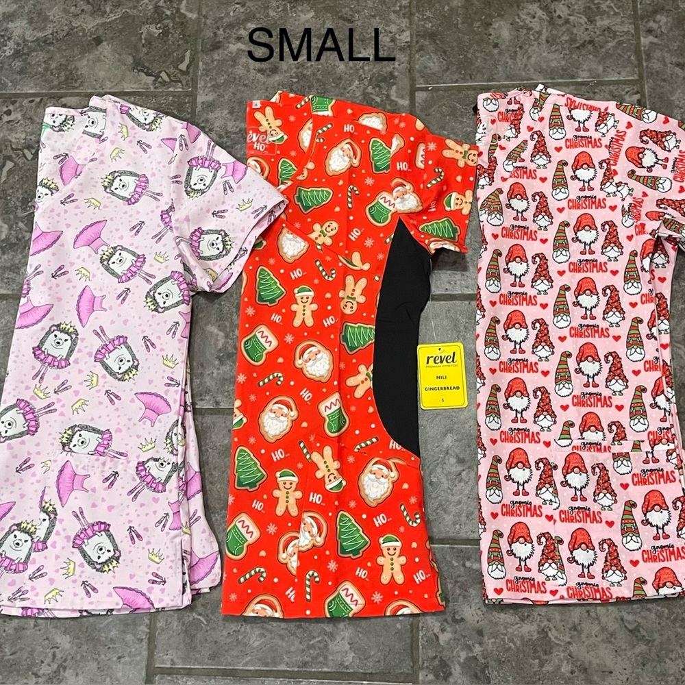 Medical Scrubs. Holiday Scrubs. Some NWT